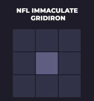 nfl immaculate gridiron|Immaculate Gridiron .